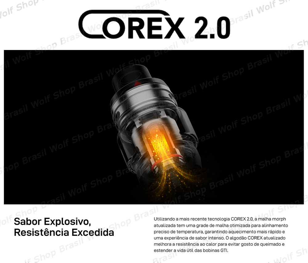 Resistência Corex Vape Vaporesso GEN SE na Wolf Shop