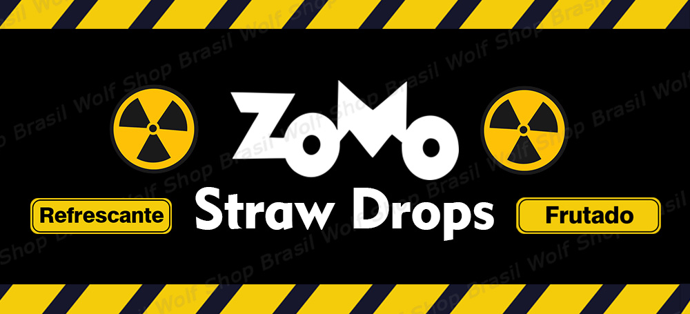 Banner Nic Salt ZOMO Vape Straw Drops na Wolf Shop