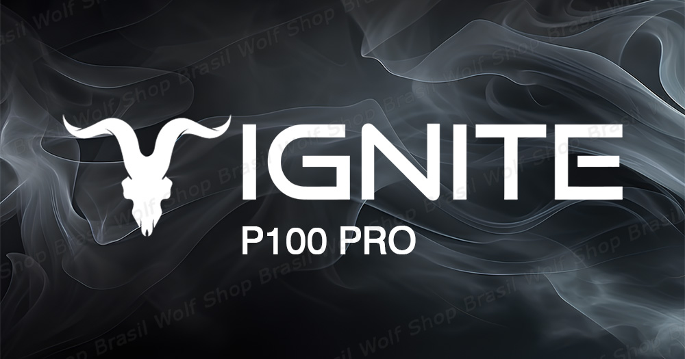 Banner Pod Descartável IGNITE P100 Pro na Wolf Shop