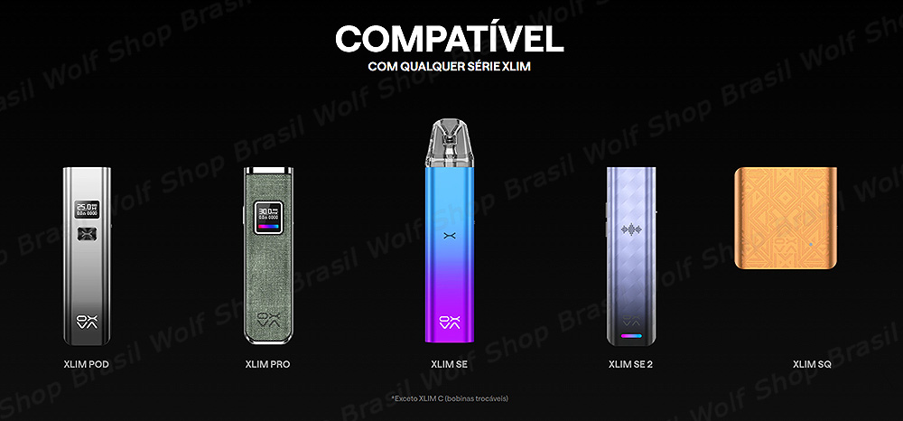 Compatível Pod System OXVA XLIM PRO na Wolf Shop