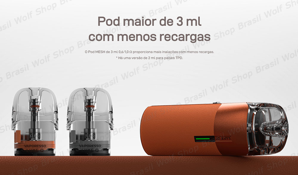 Pod Maior Pod System Vaporesso XROS Luxe Q2 na Wolf Shop