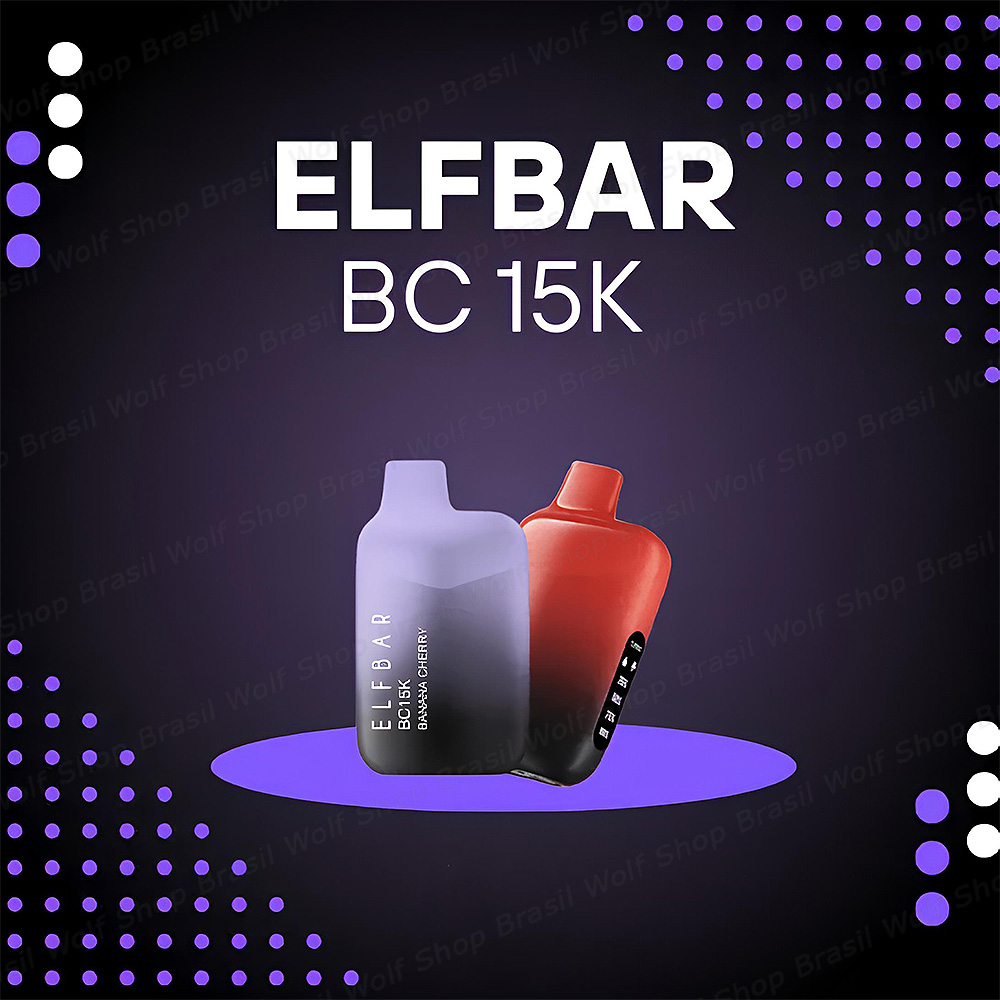 AD Pod Descartável Elf Bar BC15K 15000 Puffs na Wolf Shop Brasil