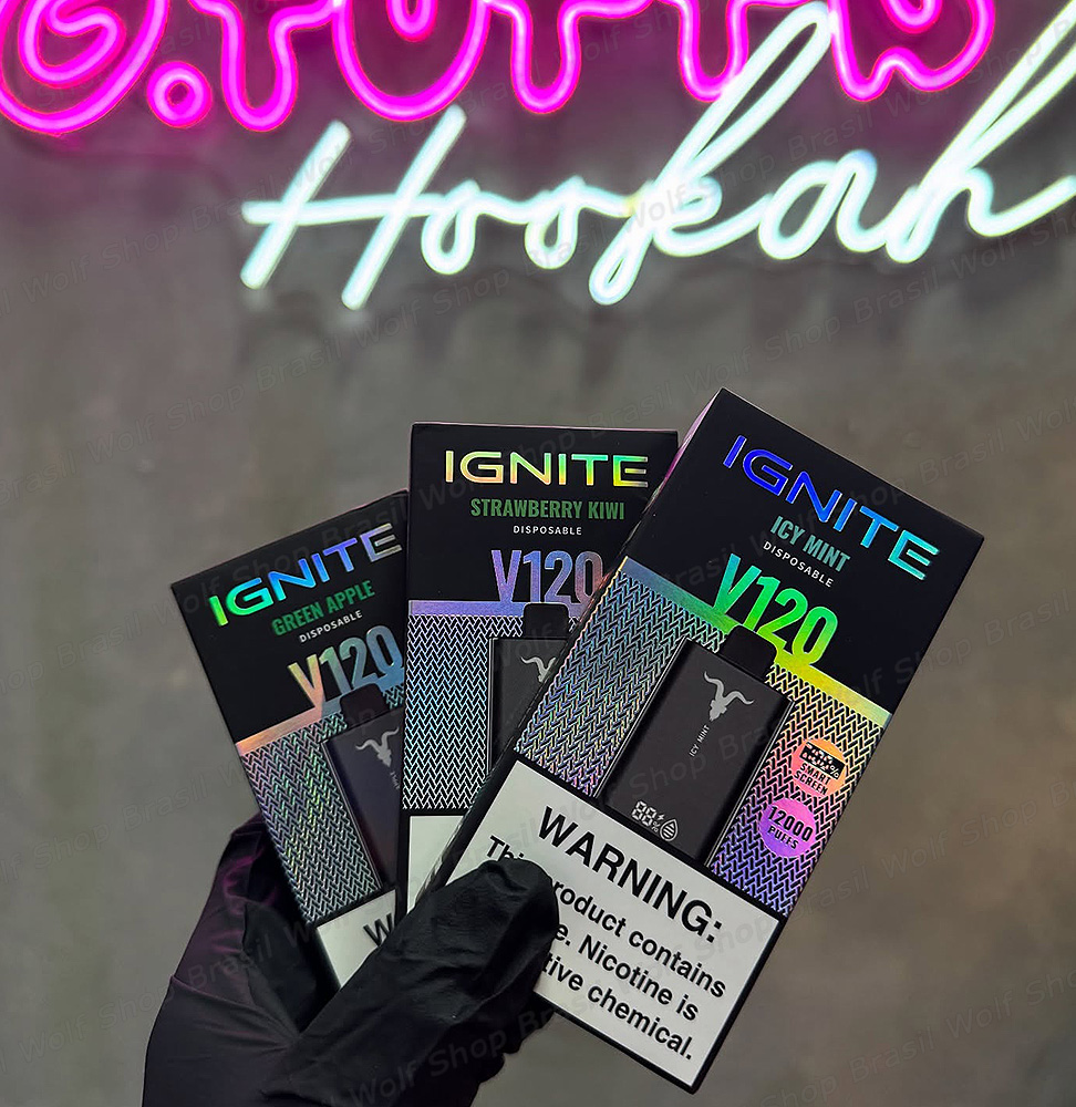 AD Pod Descartável IGNITE V120 na Wolf Shop Brasil
