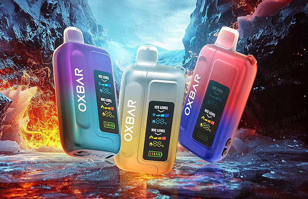Sabores Pod Descartável OXBAR Ice Nic Control na Wolf Shop Brasil