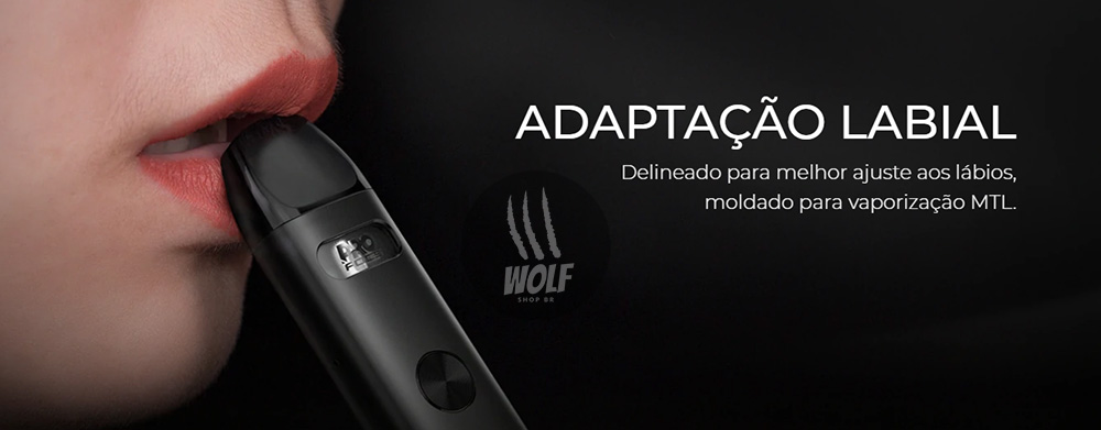 Adaptação Labial do Podsystem UWELL Caliburn A2 na Wolf