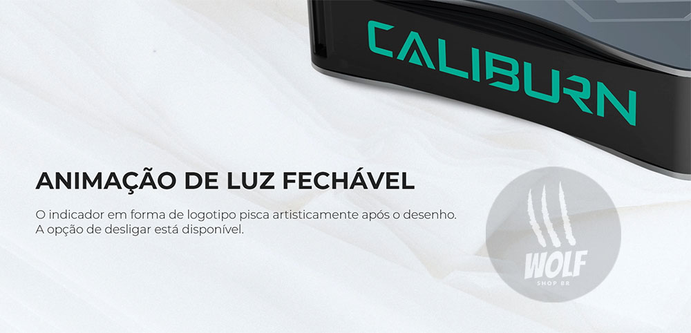 Animação de Luz UWELL Caliburn AK3 na Wolf