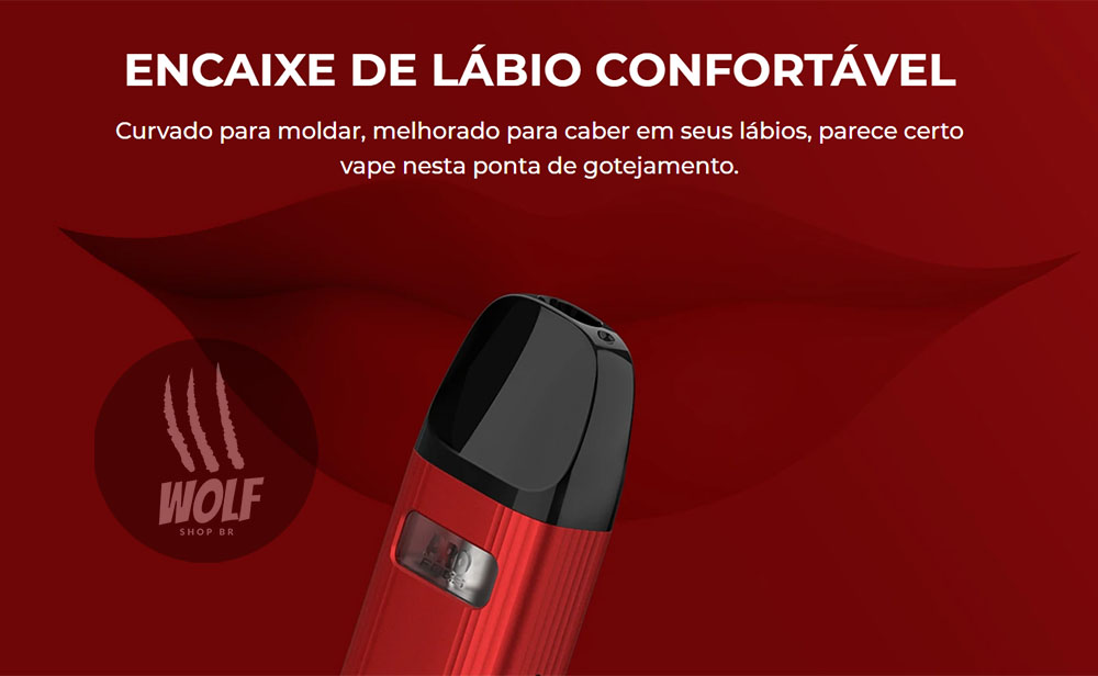 Encaixe de Lábio do Podsystem UWELL Caliburn G2 na Wolf