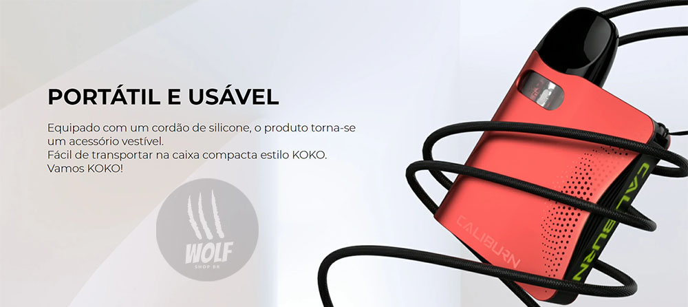 Estilo KOKO do Podsystem UWELL Caliburn AK3 na Wolf